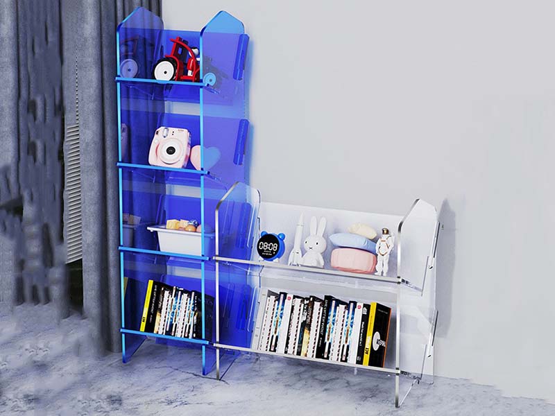 可拆裝兒童亞克力書架定制產(chǎn)品展示架定做